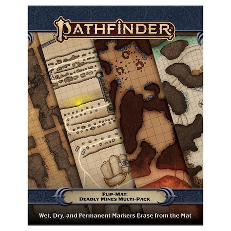 Strategy Agon PF2E Flip-Mat Deadly Mines Multi-Pack ST3295411